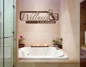 Klebefieber Wandtattoo Badezimmer Wellness Lounge
