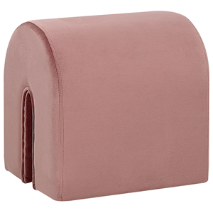 BELIANI Rahi roze fluweel 35 x 42 x 42 cm MODOC