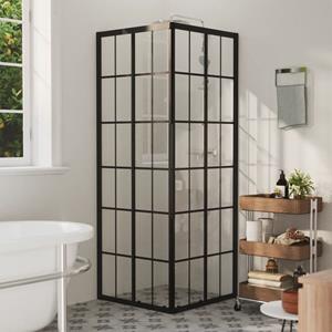 VIDAXL Duschwanne »Duschkabine ESG 80x80x180 cm Dusche Duschabtrennung«