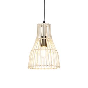 QAZQA Hanglamp botello - Beige - Oosters - D 20cm