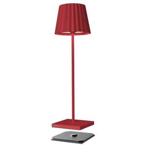 Sompex LED Akku Tischleuchte Troll 2.0 in Rot 2x 1,1W 230lm IP54