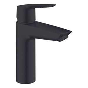 Grohe Start m-size wastafelmengkraan push open mat zwart 235752432