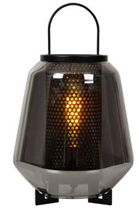 click-licht Tischleuchte »Tischleuchte Siska in Schwarz-transparent E27«, Tischleuchte, Nachttischlampe, Tischlampe