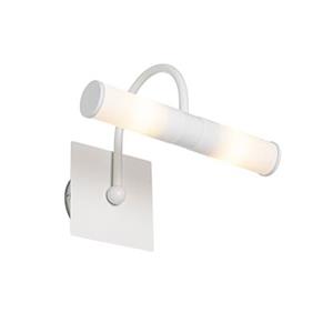 QAZQA Klassieke badkamer wandlamp wit IP44 2-lichts - Bath Arc
