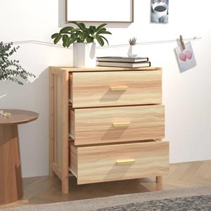 vidaXL Dressoir 62x38x70 cm bewerkt hout