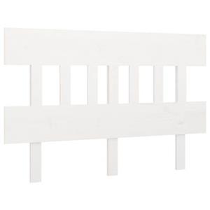 VidaXL Hoofdbord 183,5x3x81 cm massief grenenhout wit