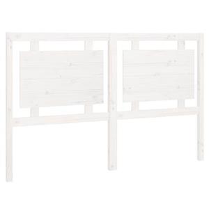 VidaXL Hoofdbord 155,x4x100 cm massief grenenhout wit