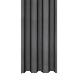 Leen Bakker Vitrage Suus - zwart - 220 cm