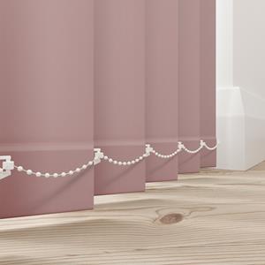 Verticale lamellen - Splash oud roze