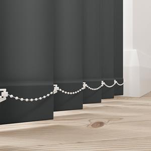 Decora Verticale lamellen - Unicolour Zwart