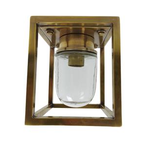 Nostaluce Buitenlamp Ferryhill plafondlamp messing