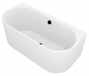 HAK Badewanne ASTRA DL MONOLITH Badewanne 160x75x60cm, weiß, (1-tlg)