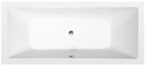 Polysan Krysta Slim inbouw ligbad wit 180x70