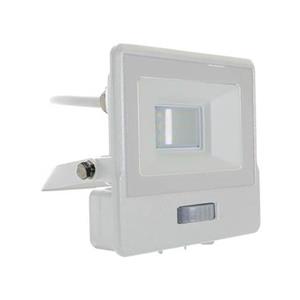 V-tac - LED-Fluter, Bewegungsmelder VT-118S-1 (20294) eek: f, 10W, 735 lm, 6500K, weiß