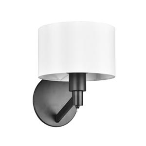 Trio Lighting Wandlamp Cassio, FLEXconnect, zwart