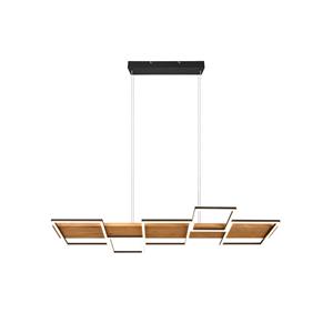 Trio international Houten led hanglamp Harper 322910532