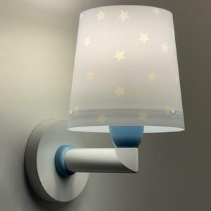 Dalber Wandleuchte Star Light in Hellblau E27