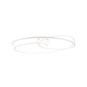 QAZQA Plafondlamp wit 78 cm incl. LED 3 staps dimbaar - Rowin