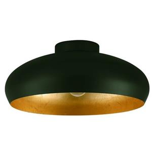 EGLO Deckenleuchte Mogano in Schwarz und Gold E27