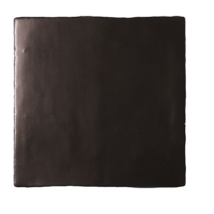 Terre d'Azur Madelaine vloertegel 13x13cm zwart - 30 stuks per doos