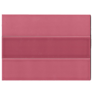 Terre d'Azur Ibiza wandtegel 6.5x26cm roze - 30 stuks per doos