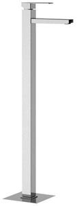 Latus vrijstaande wastafelkraan 102cm chroom