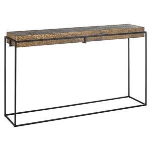 Richmond Interiors Richmond Sidetable Dover Metaal, 140cm - Goud