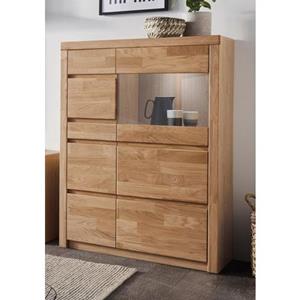 Woltra Vitrine Silkeborg Höhe, 125 cm