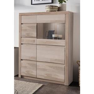 Woltra Highboard Silkeborg Hoogte, 125 cm