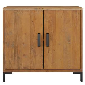 vidaXL Dressoir 75x35x70 cm massief grenenhout bruin
