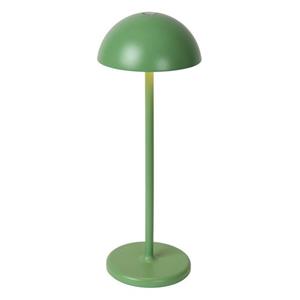 Lucide JOY - Oplaadbare Tafellamp Buiten - Accu/Batterij - Ø 12 cm - LED Dimb. - 1x1,5W 3000K - IP54 - Groen