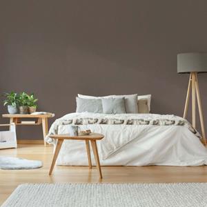 Wow Vliestapete » Textil Braun Vliestapete«, unifarben, (1 St),  Textil Braun Vliestapete
