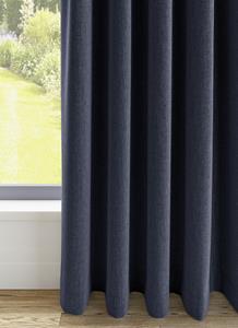 Vadain Orkney gordijn - Blauw met Wave plooi