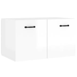 vidaXL Fächerschrank »Wandschrank Hochglanz-Weiß 80x35x36,5 cm Holzwerkstoff« (1-St)