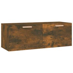 vidaXL Fächerschrank »Wandschrank Räuchereiche 100x36,5x35 cm Holzwerkstoff« (1-St)