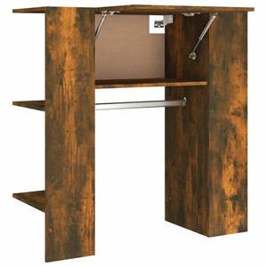 Vidaxl Flurschrank Räuchereiche 97,5x37x99 Cm Holzwerkstoff