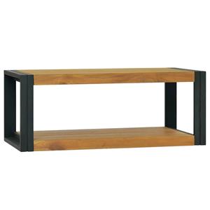 VidaXL Badkamerkast 90x45x35 Cm Massief Teakhout