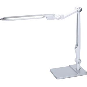 BES LED LED Bureaulamp - Aigi Marina - 9W - Aanpasbare Kleur - Dimbaar - Mat Zilver