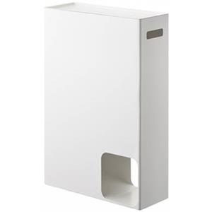 Yamazaki Toilet Paper Stocker - Plate - White