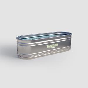 Tankkd IJsbad  Green Label Oval 213x61x76 cm Aluminium 