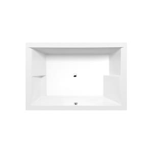 Polysan Ligbad  Dupla Inbouw 180x120x54 cm Wit 