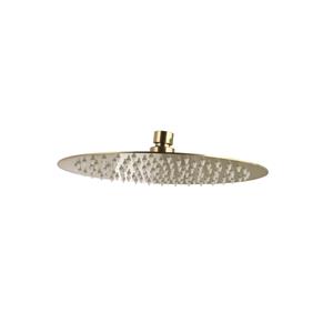 Sanilux Hoofddouche  Mia Rond Ultra Thin 25 cm Geborsteld Goud 