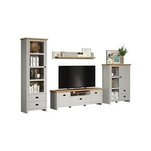 Hioshop Landside A wandkast opstelling, grijs.