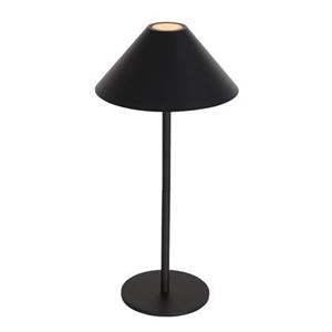 Steinhauer LED Akku Tischleuchte Ancilla in Schwarz 3W 270lm IP54