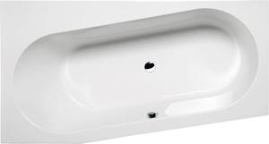 Polysan Astra WL inbouw hoekbad Acryl 165x90 cm wit
