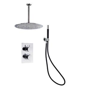 Saniclear Talpa Pro inbouw regendouche met plafondarm 30 chroom