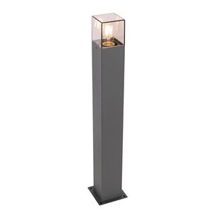 QAZQA Moderne staande buitenlamp 70 cm donkergrijs IP44 - Denmark