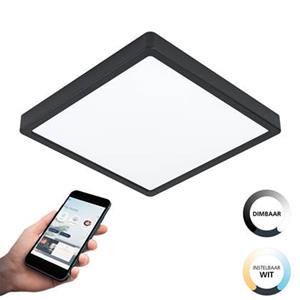 EGLO connect.z Argolis-Z Smart Opbouwlamp Buiten - 28,5 cm - Zwart/Wit