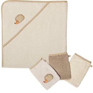 Erwin Müller Handtuch Set »Kinder-Frottierset 4-tlg« (4-tlg), Walk-Frottier Uni