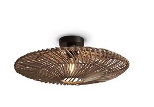 GOOD&MOJO Plafondlamp Zanzibar Rotan, 55cm